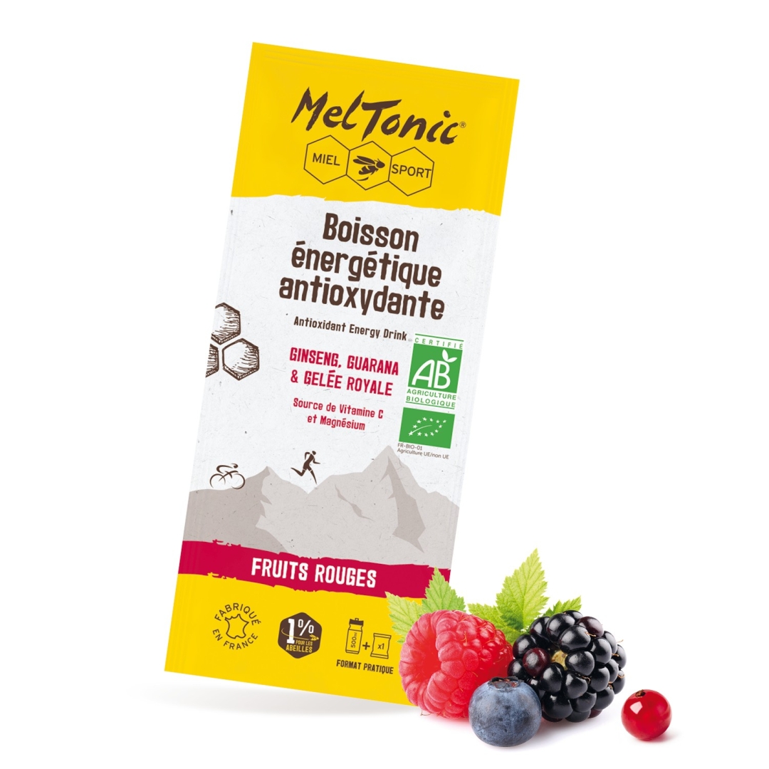 Sachet boisson antioxydante - Fruits Rouges | Meltonic